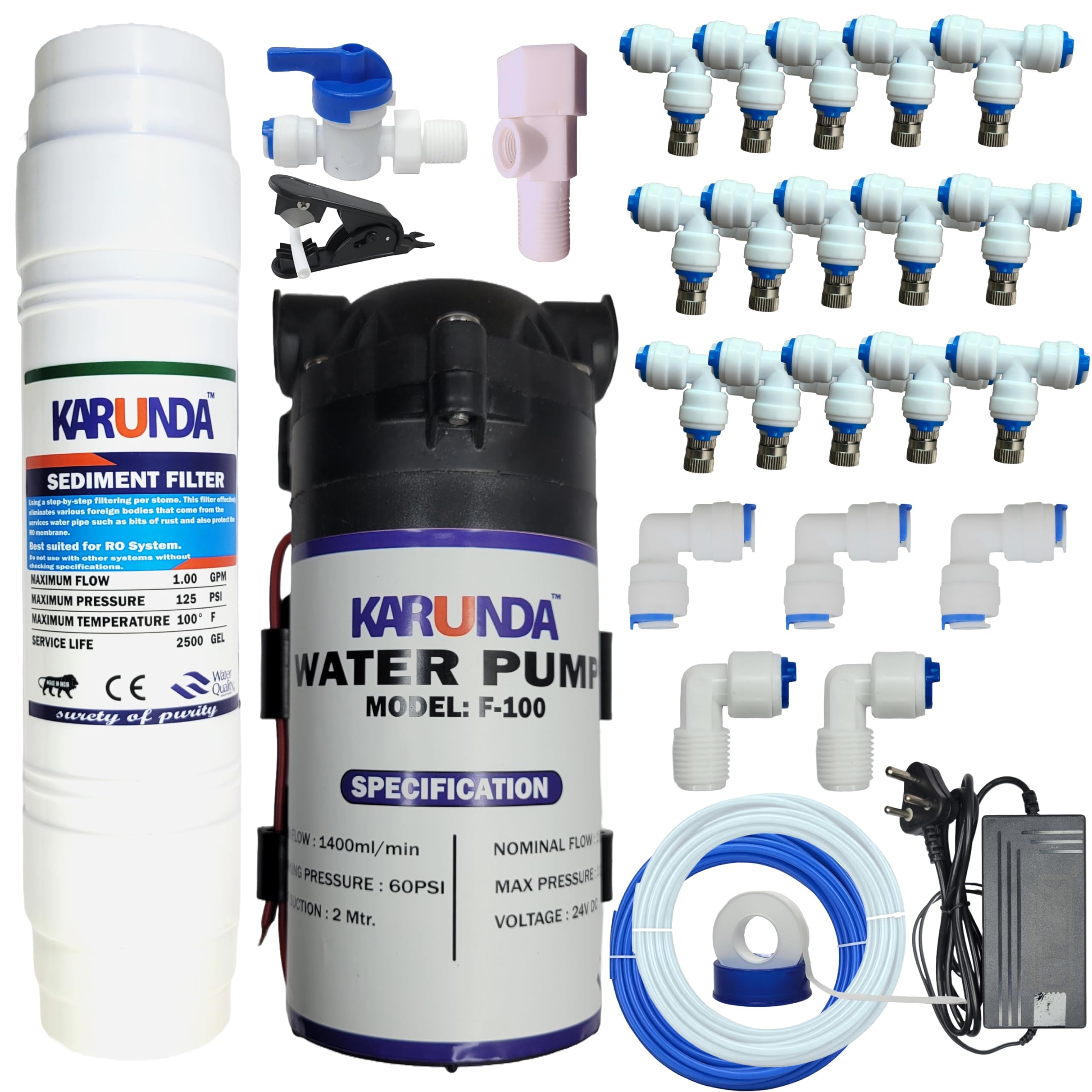 Fogger Kit For Dairy farm with Digital Cycle Timer (1-999 SEC/MIN), Misting System Kit, fogger For Dairy Farm, Misting Kit,fogger Nozzle for poultry farm (Timer With 10 Nuzzles)